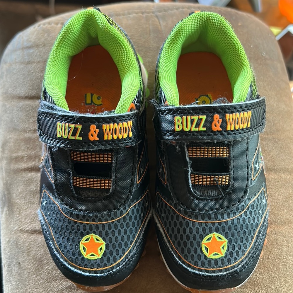 Buzz & woody light up shoes